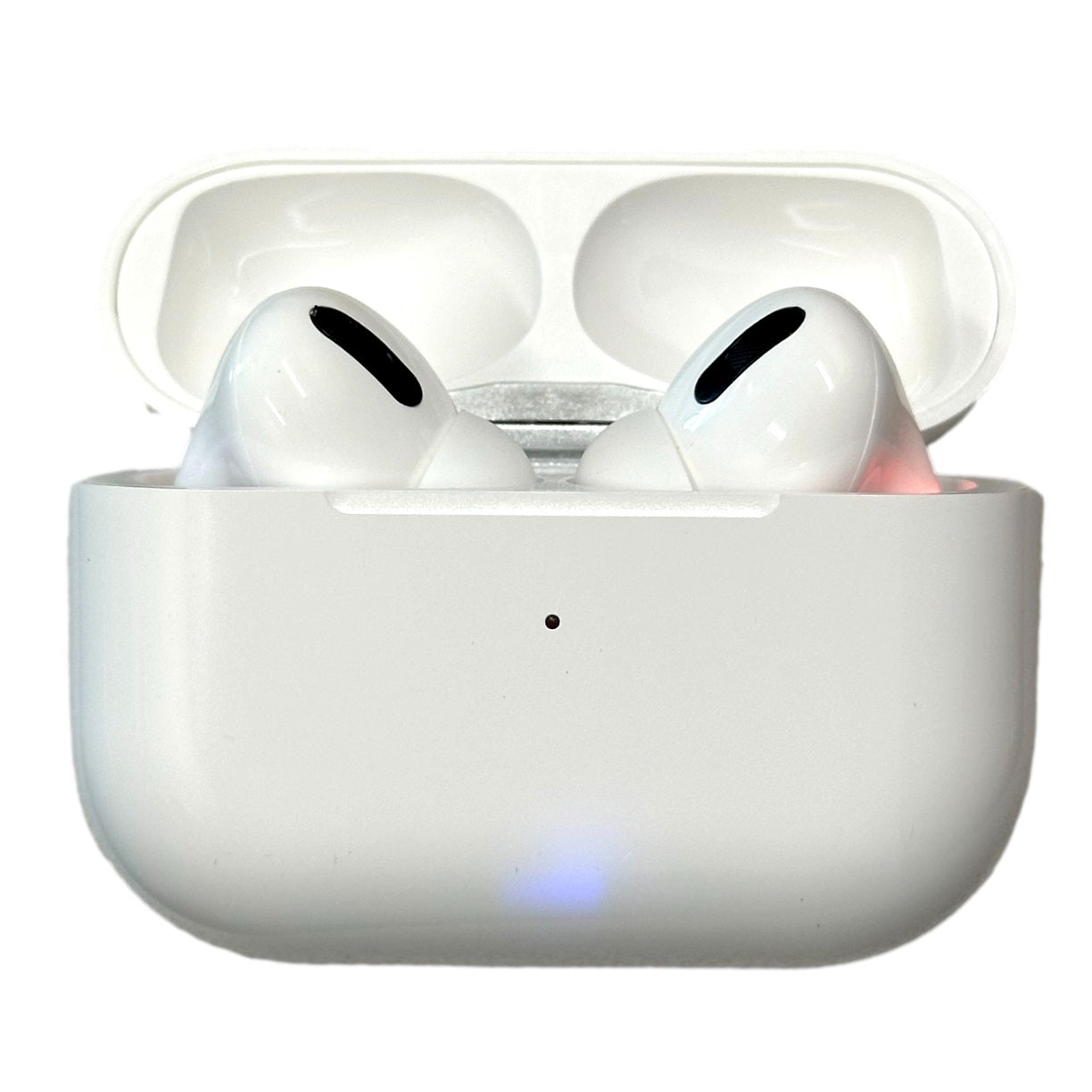 AirPods Pro in charging case.